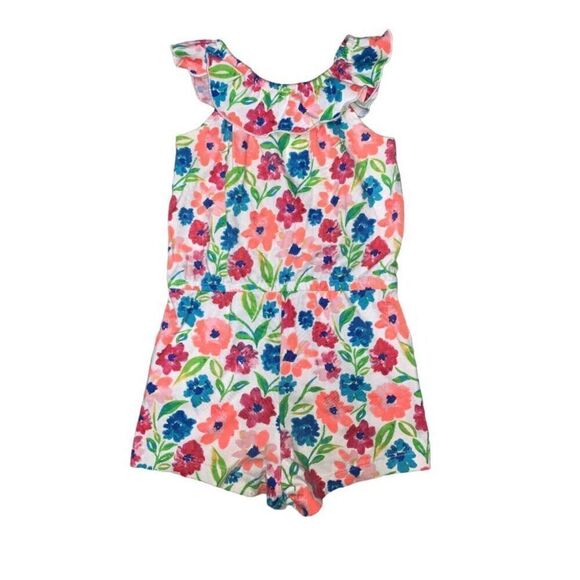 Wonder Nation Toddler Girl Rompers - Picture 3 of 6